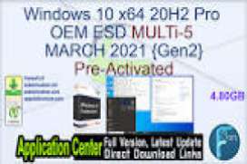 Windows 10 X64 21H1 Pro OEM ESD MULTi-7 SEPT 2021 {Gen2}